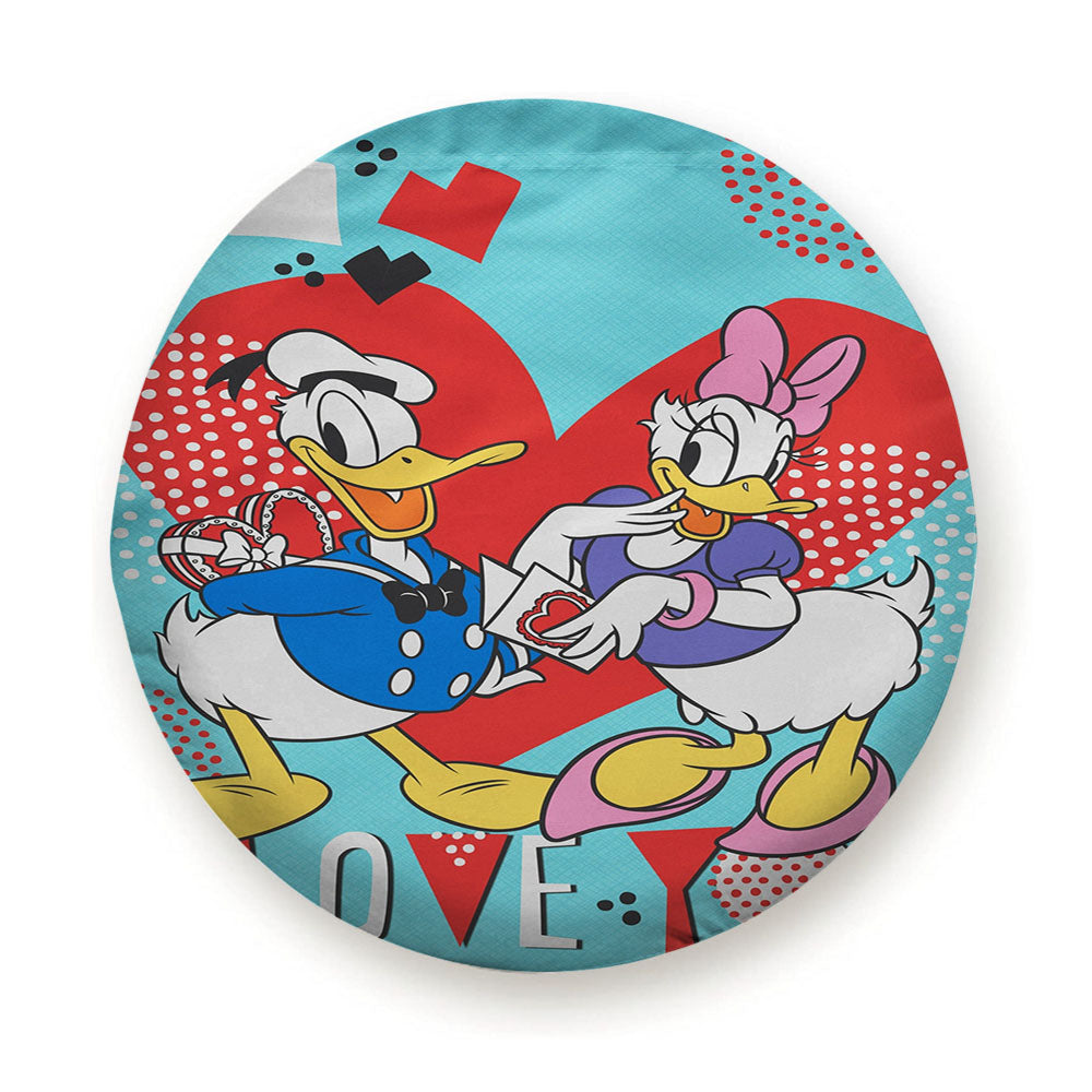 Disney Donald And Daisy Sweethearts Tire Cover