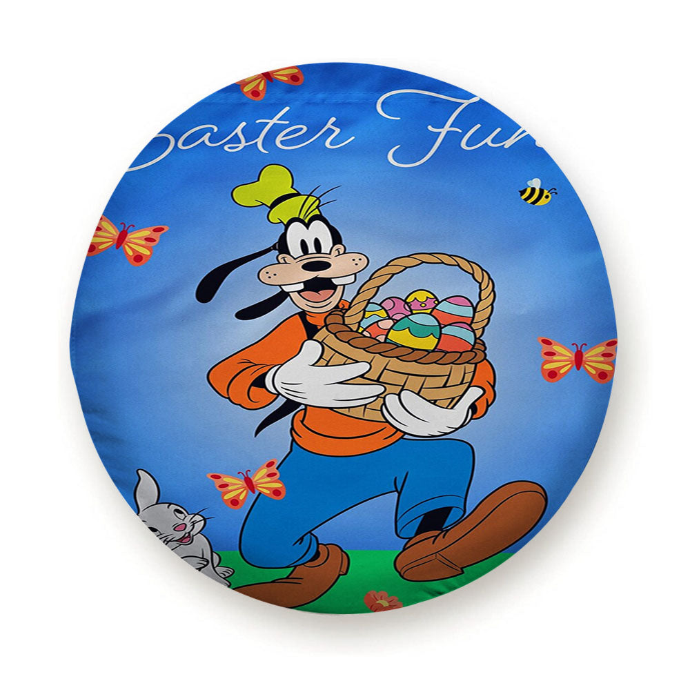 Disney Goofy Easter Tire Cover