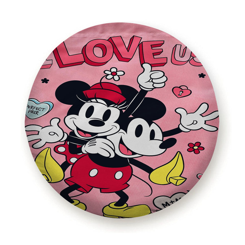 Disney I Love Us Mickey And Minnie Tire Cover