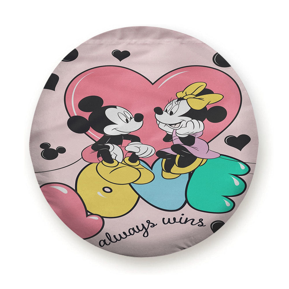 Disney Love Always Wins Mickey & Minnie Tire Cover