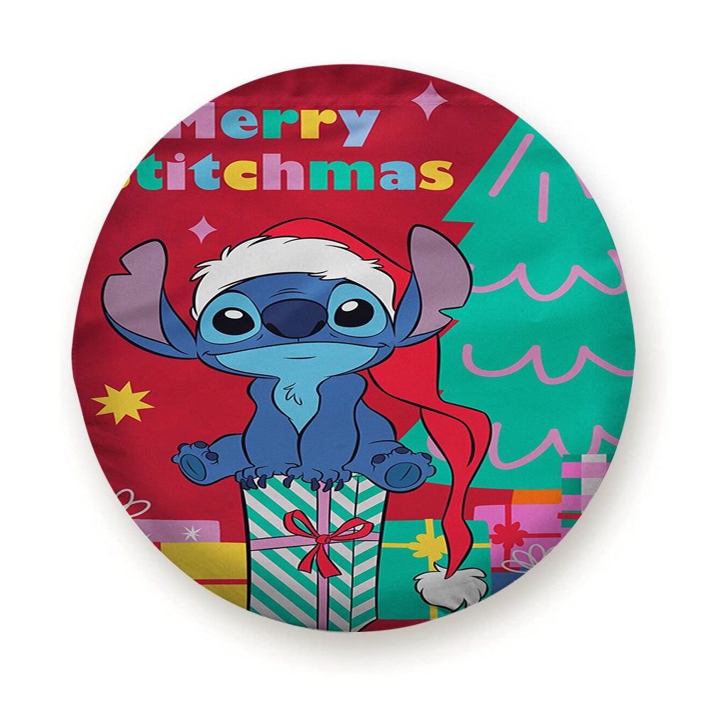 Disney Merry Stitchmas Stitch Tire Cover
