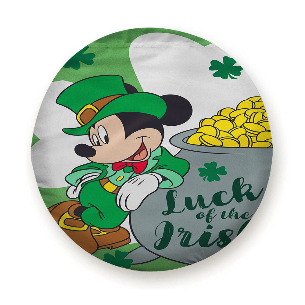 Disney Mickey Luck Of The Irish Tire Cover