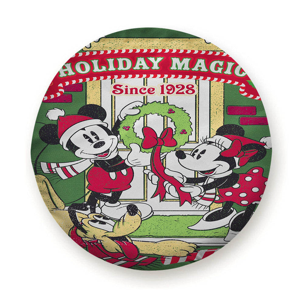 Disney Mickey Minnie Pluto Holiday Tire Cover