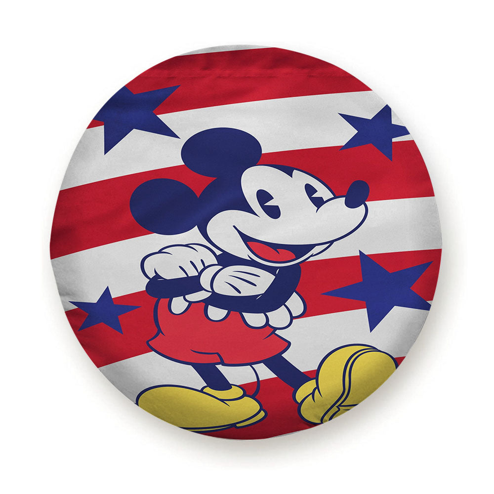 Disney Mickey Mouse Stars And Stripes Tire Cover