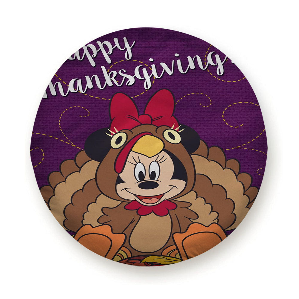 Disney Minnie Happy Thanksgiving Tire Cover