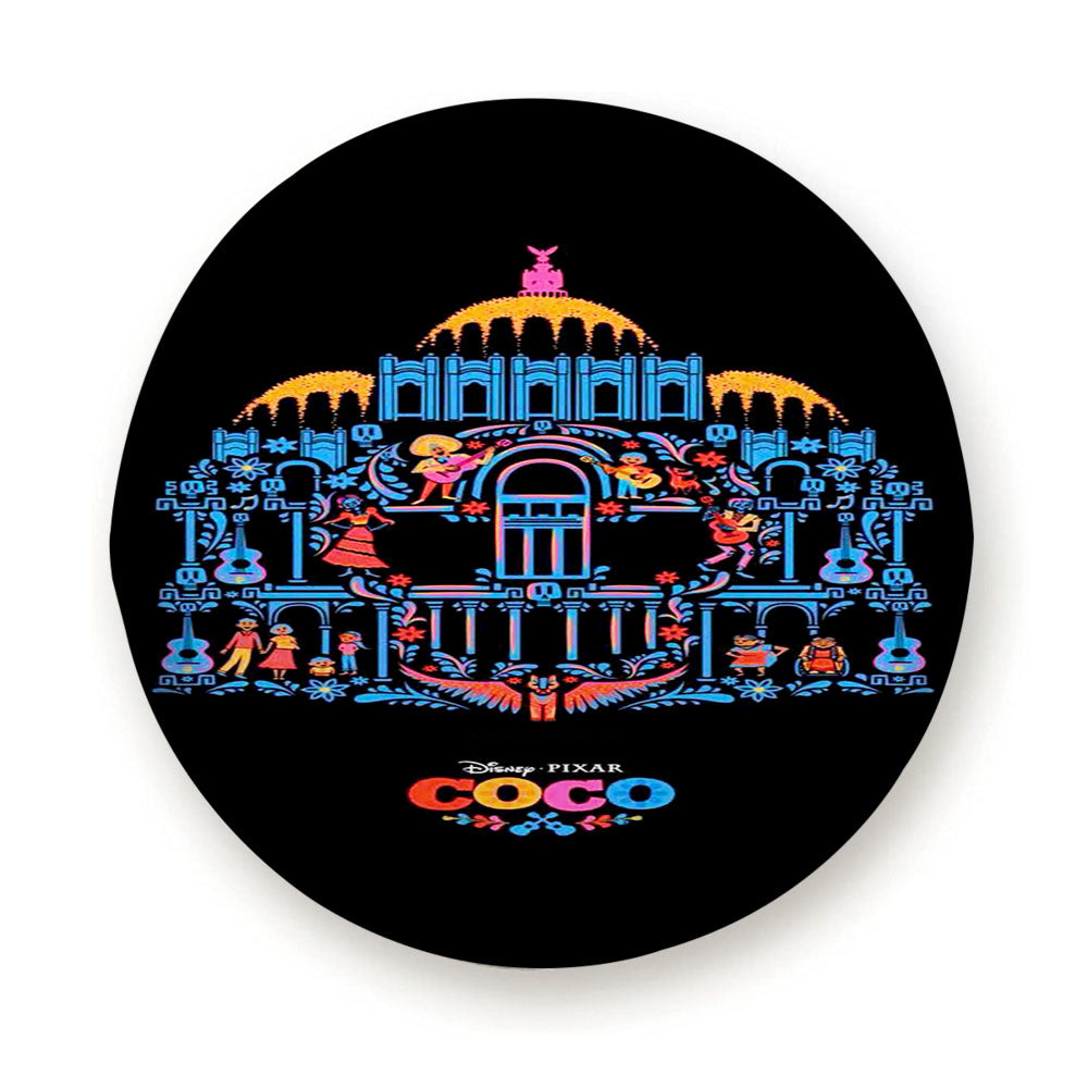 Disney Pixar Coco Castle Pattern Tire Cover