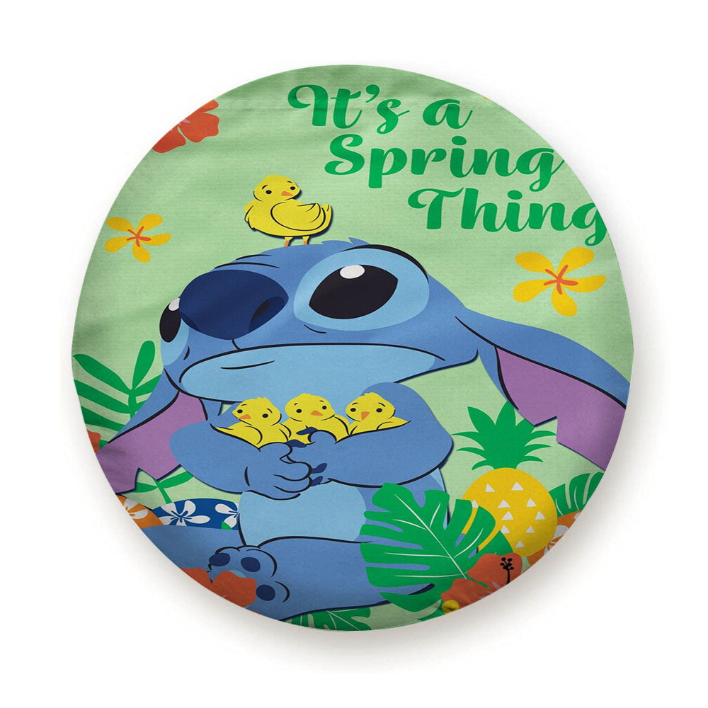 Disney Stitch Spring Tire Cover