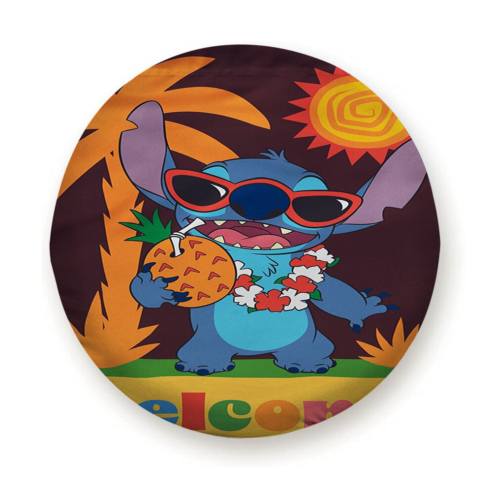 Disney Stitch Welcome Tire Cover