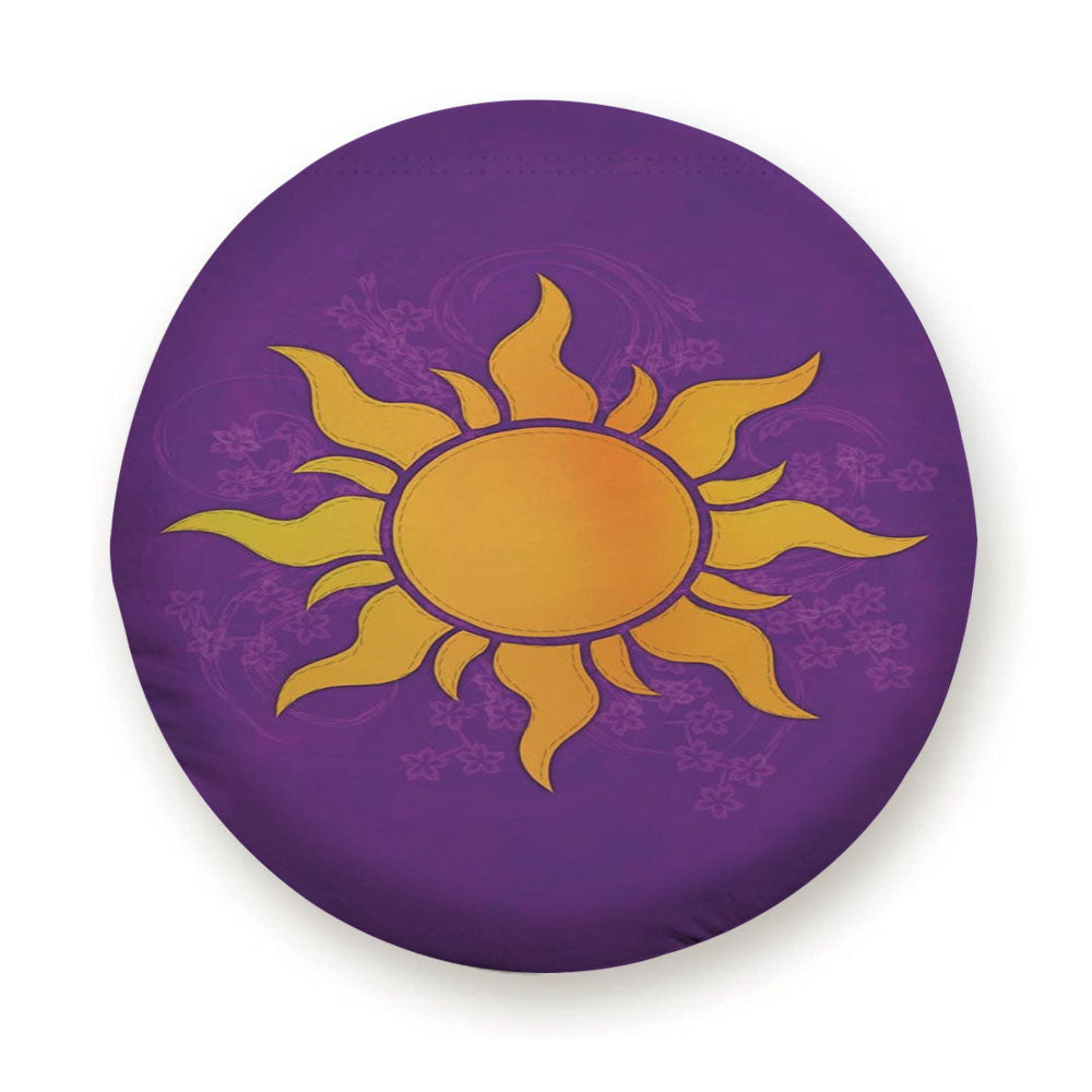 Disney Tangled Rapunzel Sun Kingdom Tire Cover