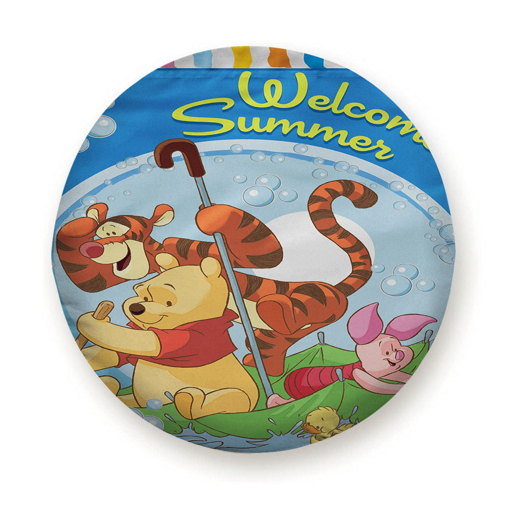 Disney Umbrella Bubbles Winnie The Pooh Tire Cover