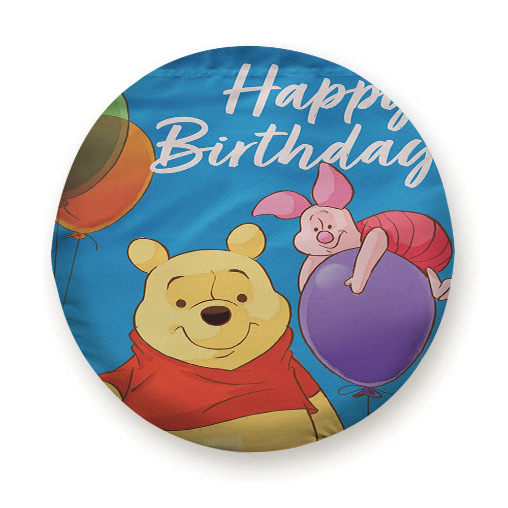 Disney Winnie The Pooh Birthday Tire Cover