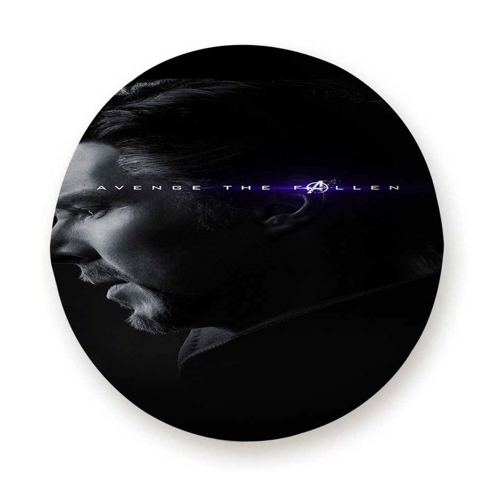 Doctor Strange Avengers Endgame Poster Marvel Hero Art Tire Cover