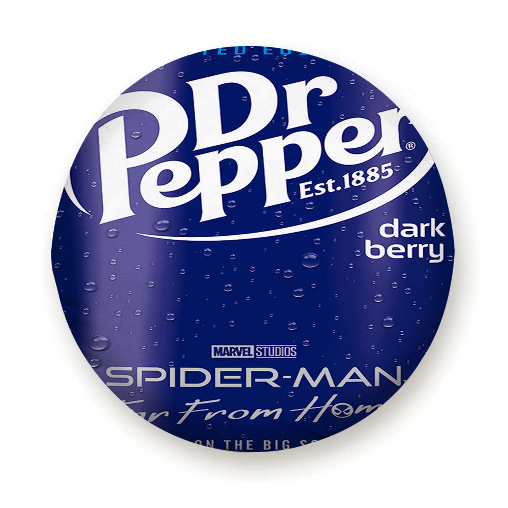 Dr Pepper Dark Berry X Spiderman Far From Home Tire Cover