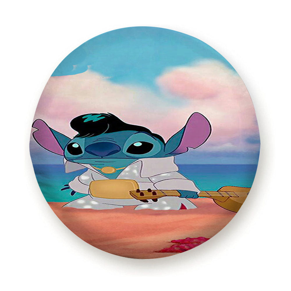 Elvis Stitch Disney Tire Cover
