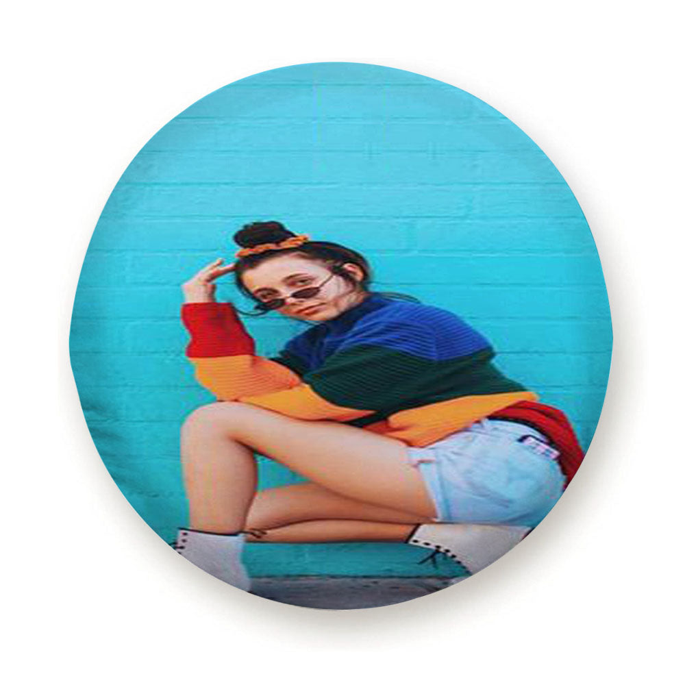 Emma Chamberlain Mliky Paint Tire Cover