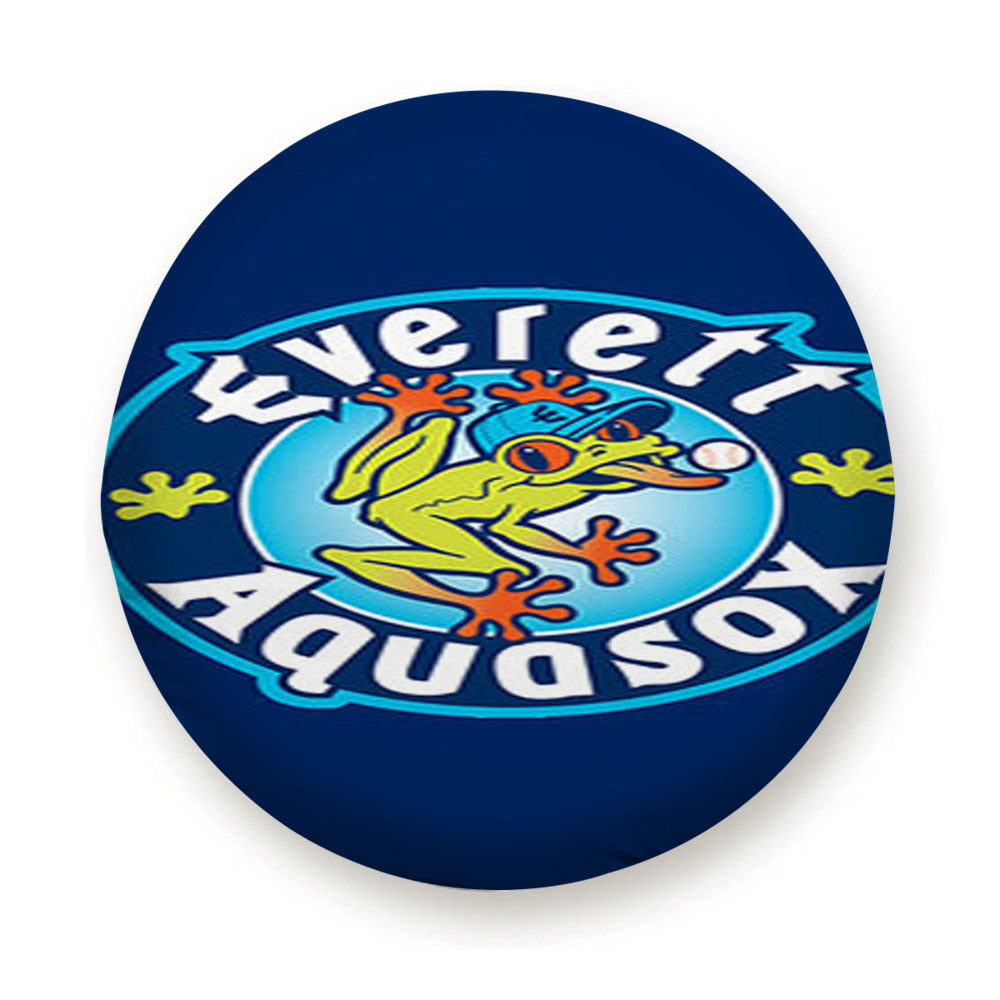 Everett Aquasox Baseball Logo Blue Tire Cover