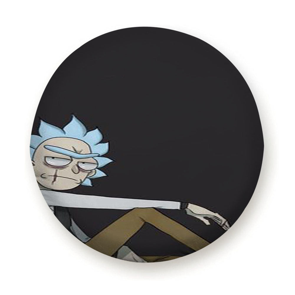 Evil Rick And Morty Tire Cover