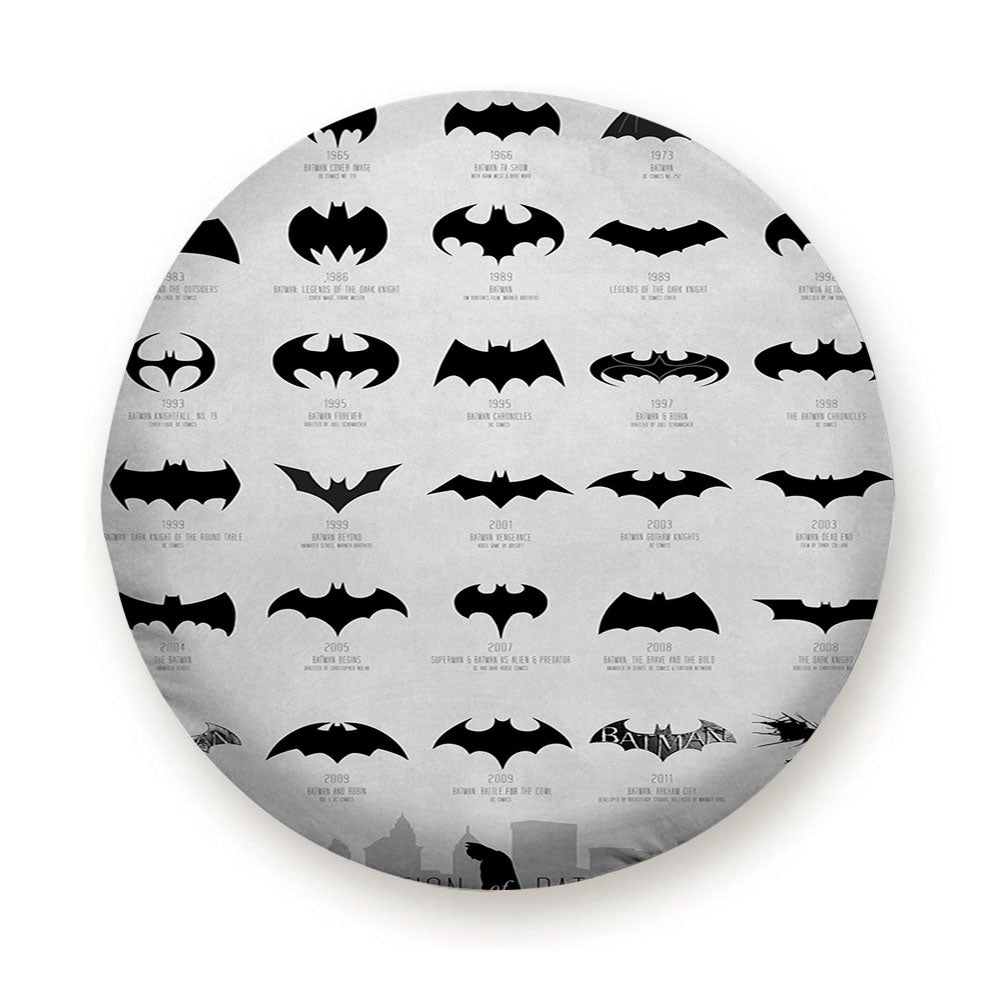 Evolution Of Batman Tire Cover