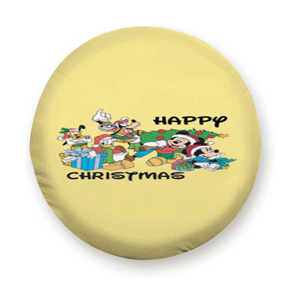 Fairytale Happy Christmas Tire Cover