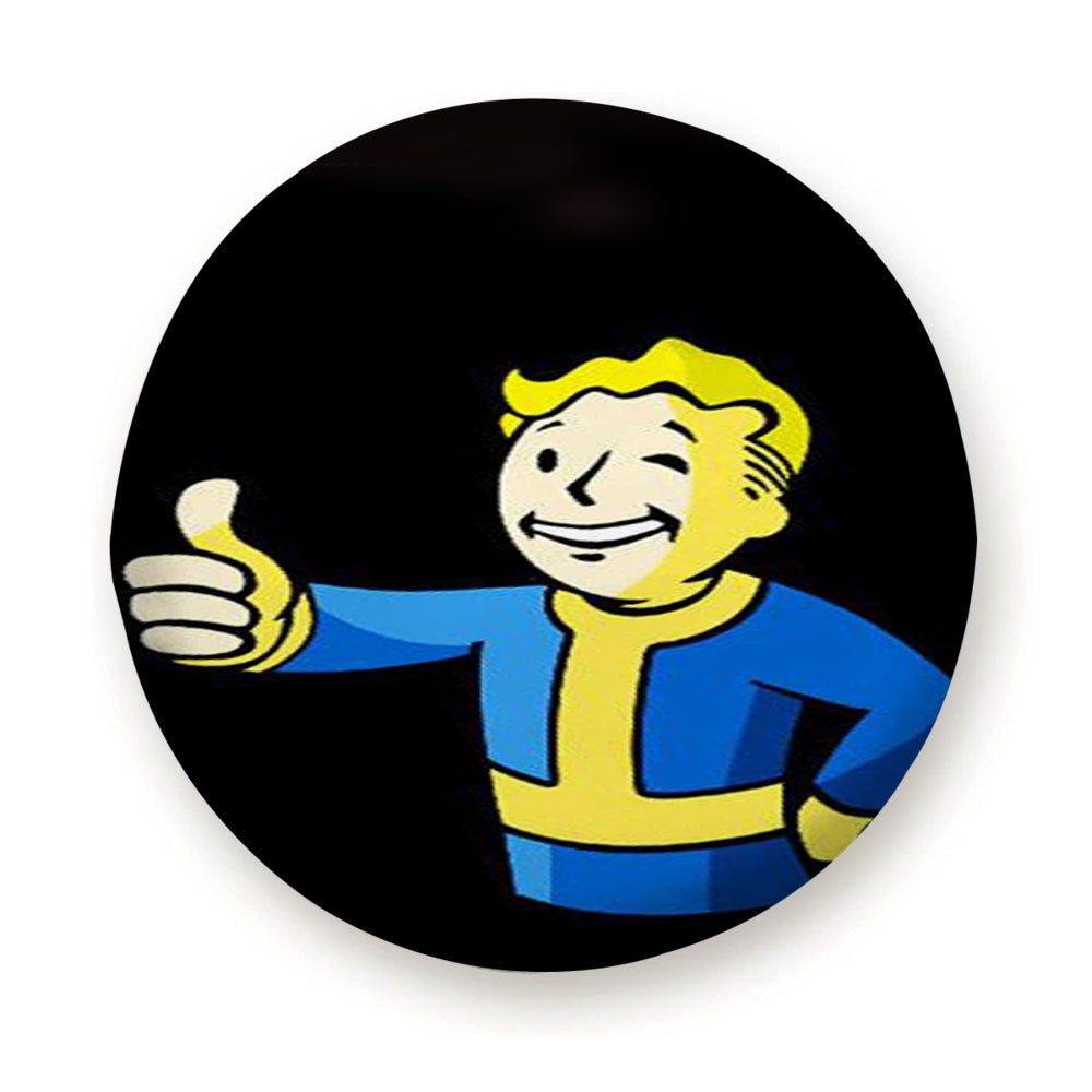Fallout 4 Vault Boy Dark Tire Cover