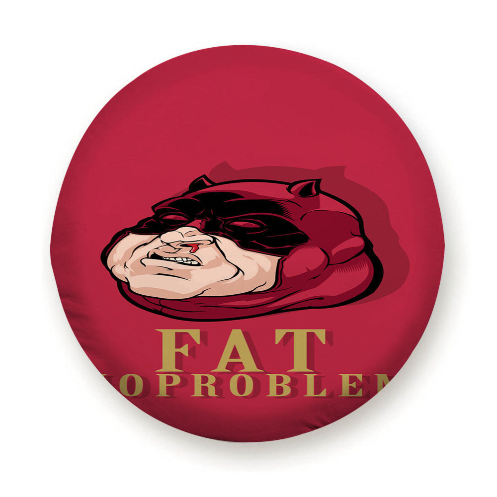 Fat Daredevil Hero Noproblem Tire Cover