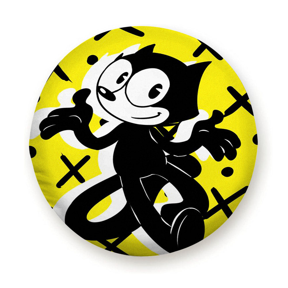 Felix The Cat Magic Bag Canvas Pattern Tire Cover