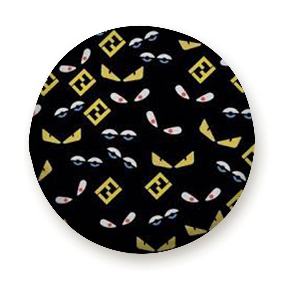 Fendi95Eyes Monster Collage Tire Cover