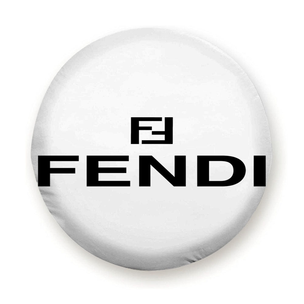 Fendi White Tire Cover