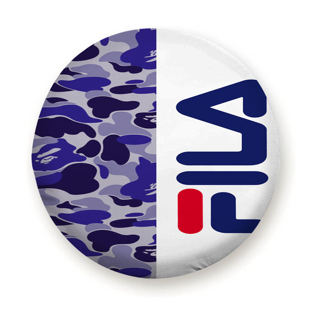 Fila Bape Camo Blue Tire Cover
