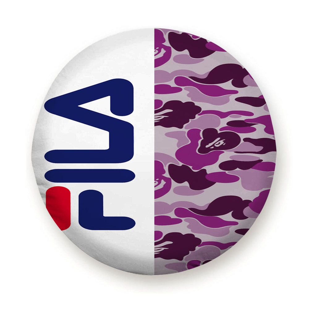 Fila Bape Camo Purple Tire Cover