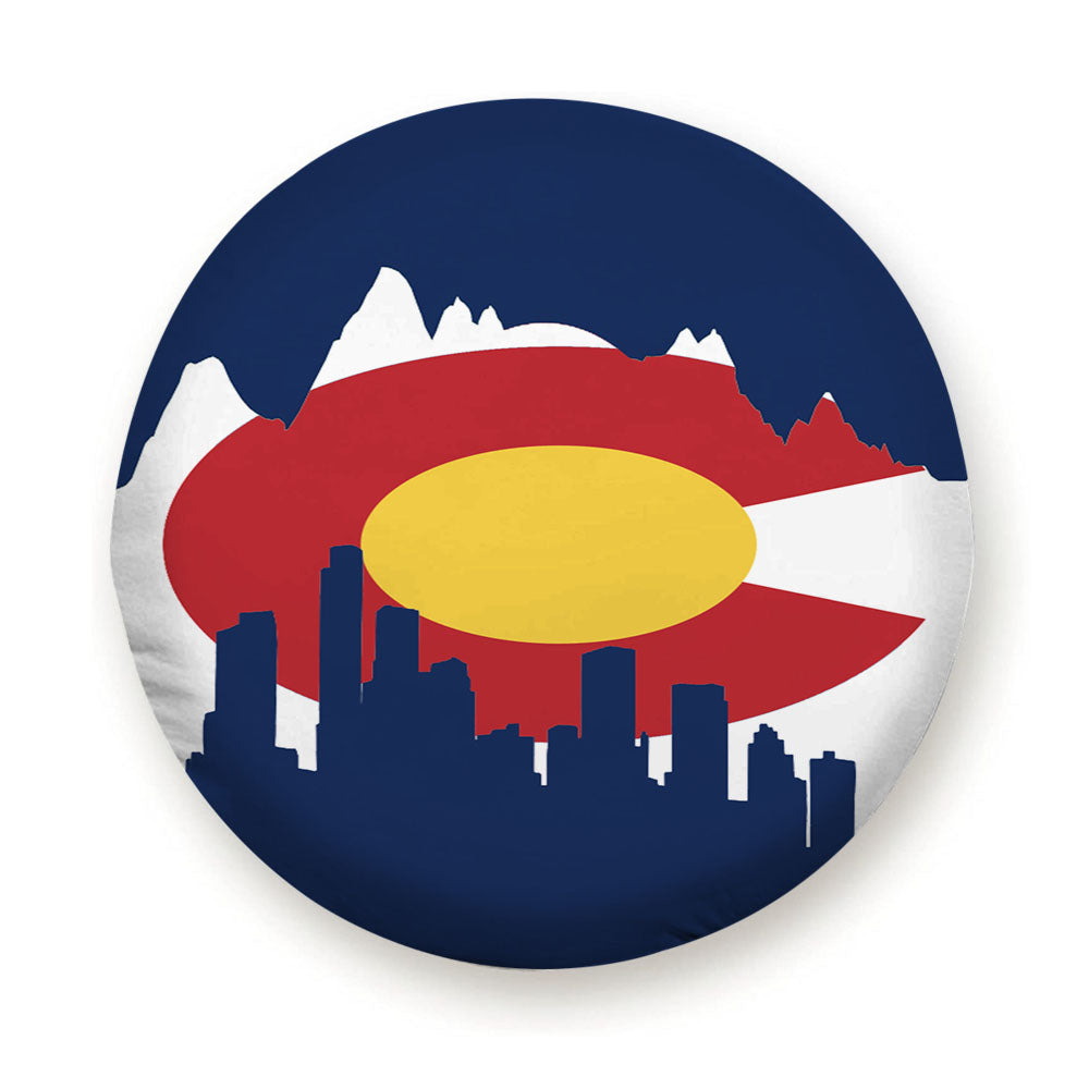 Flag Of Colorado Tire Cover