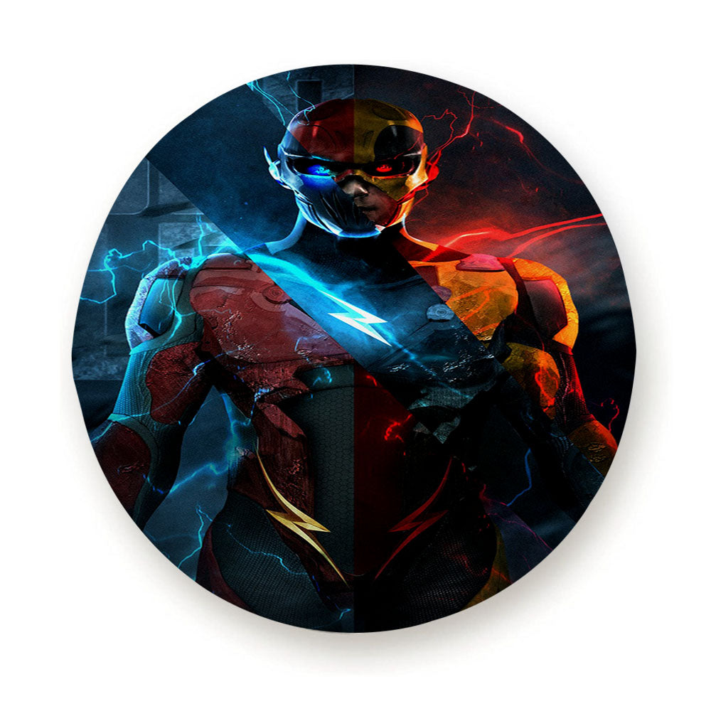 Flash Zoom Reverse Flash Tire Cover