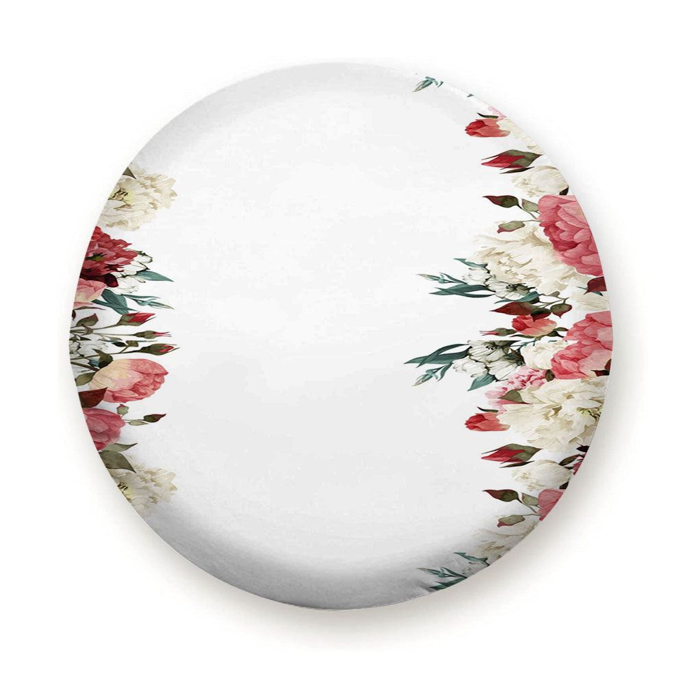 Floral Tire Cover