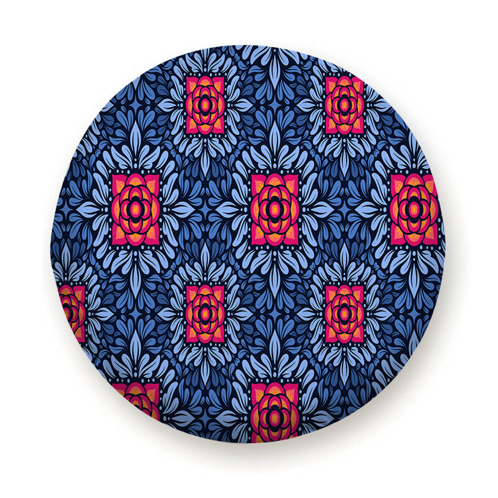 Floral Seamless Patterm Tire Cover