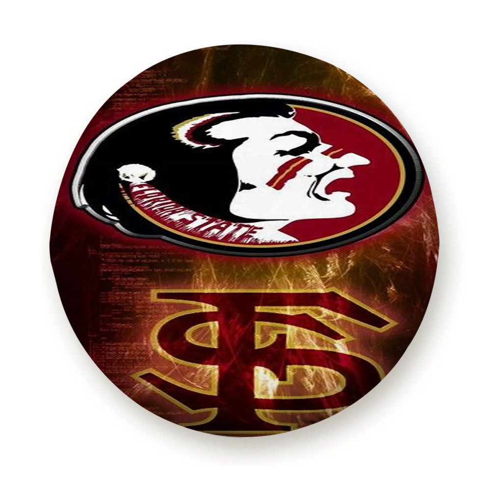 Florida State Seminols Red Wallpaper Tire Cover
