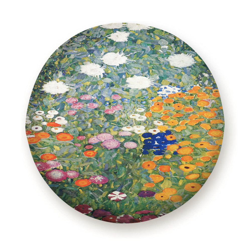 Flower Garden Gustav Klimt Art Tire Cover