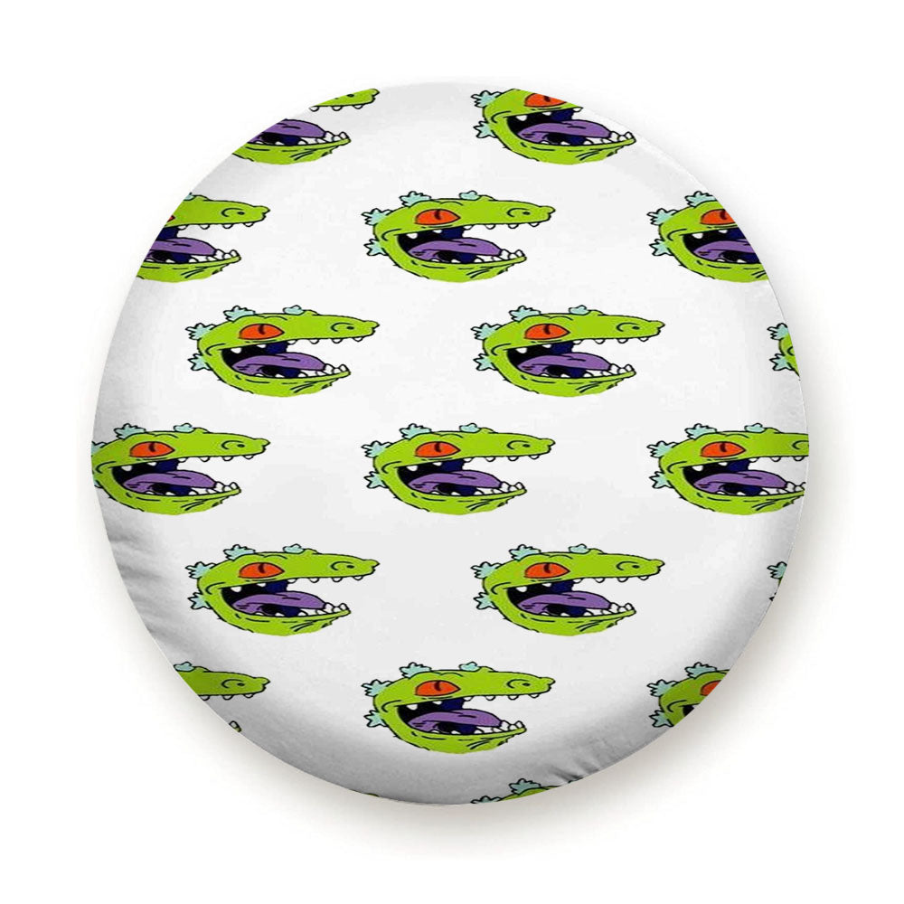 Fondos De Pantalla Rugrats Reptar Head Pattern Tire Cover