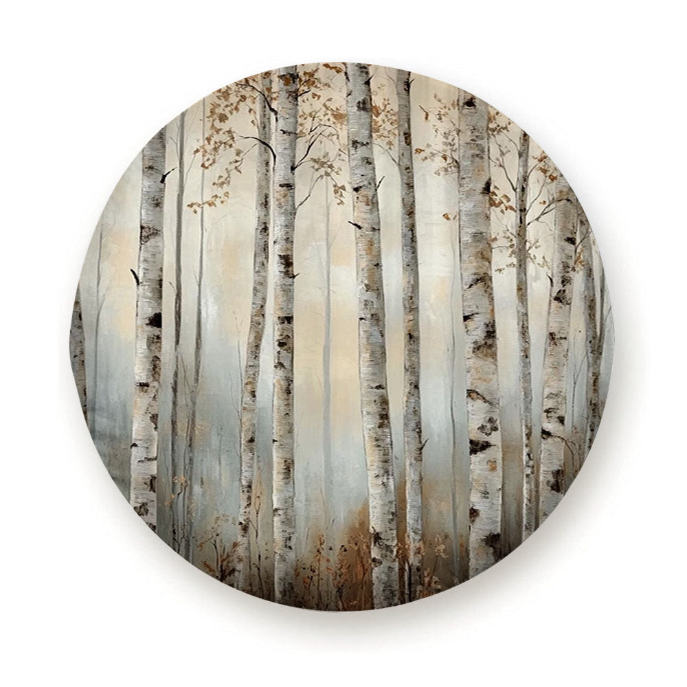 Forest Birch Trees Tire Cover