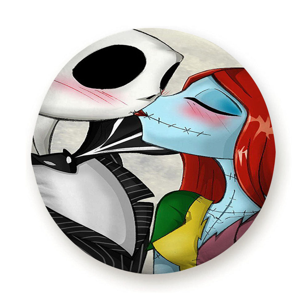 Forever Love Jack Sally Before Christmas Tire Cover