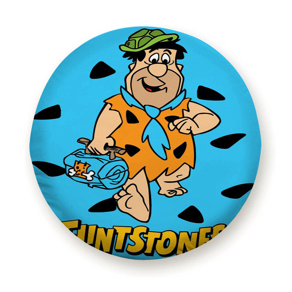Fred Flintstone Pattern Tire Cover