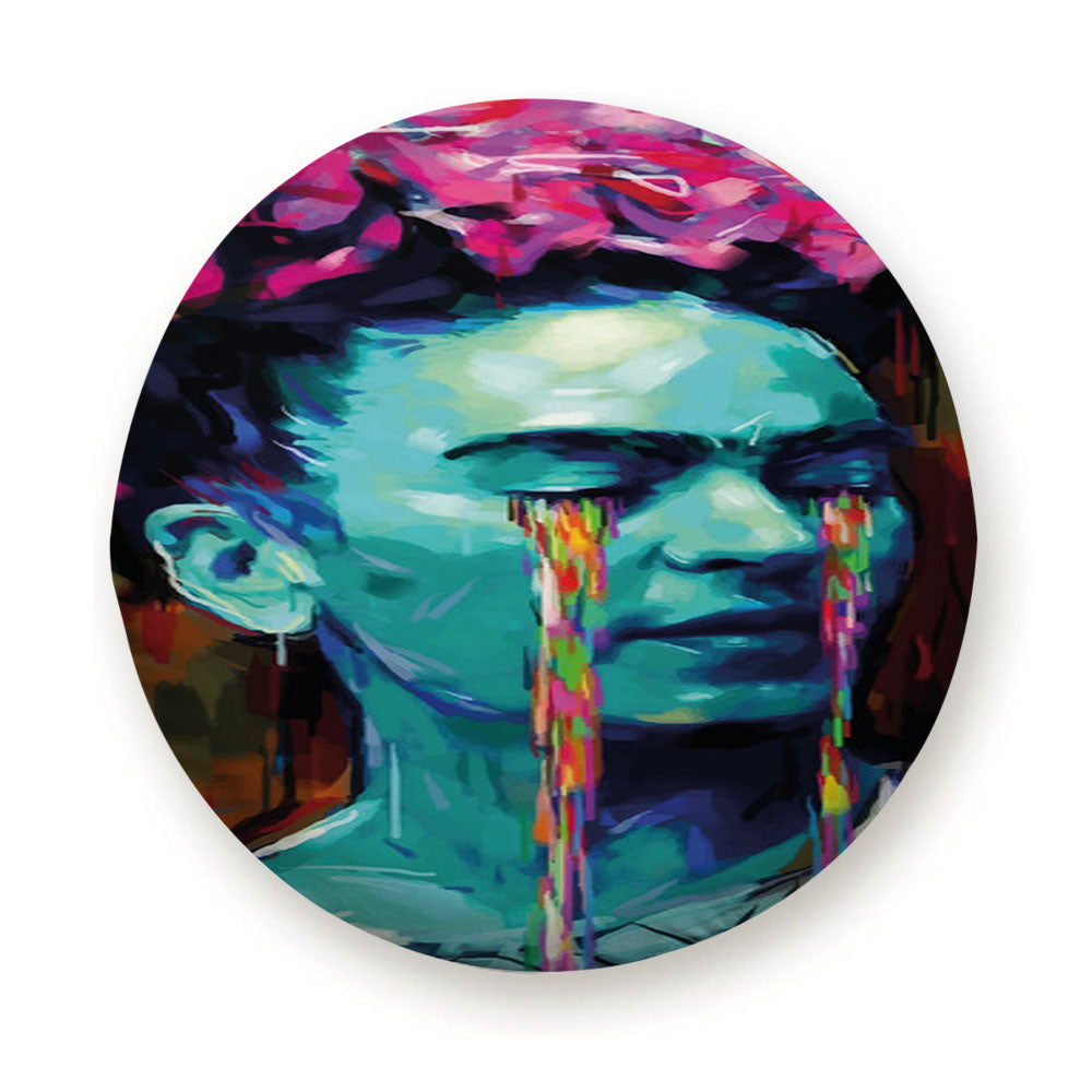 Frida Kahlo Art Print Painting Tire Cover