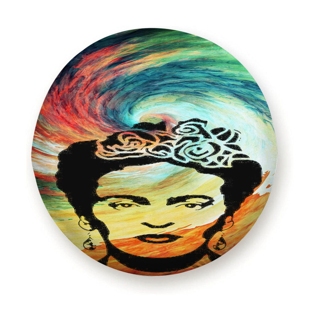 Frida Kahlo Painting Tire Cover