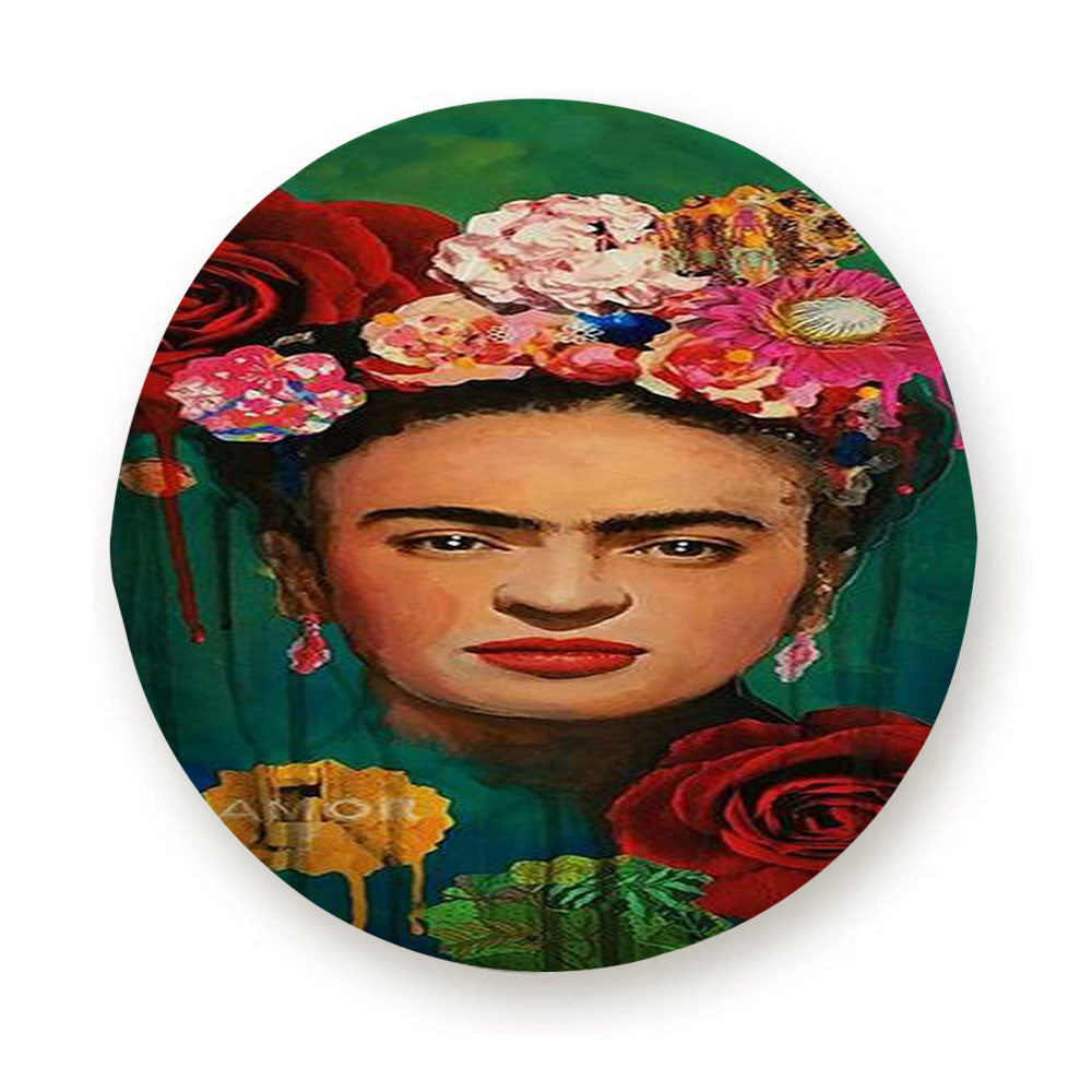Frida Kahlo Vintage Tire Cover