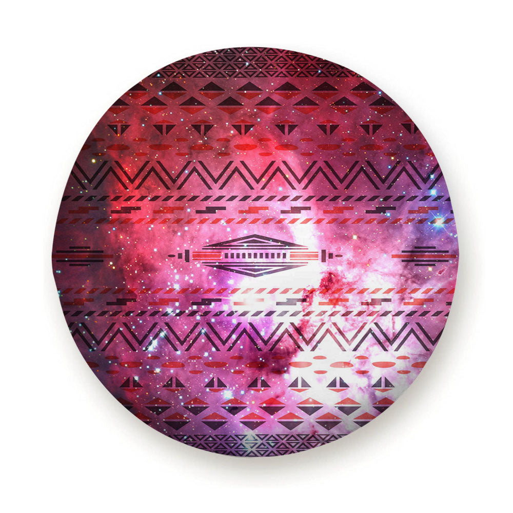 Galaxy Nebula Aztec Tire Cover