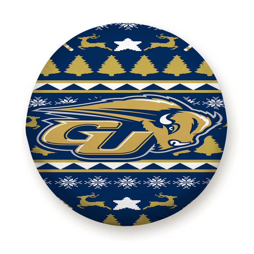 Gallaudet University Christmas Sweater Tire Cover