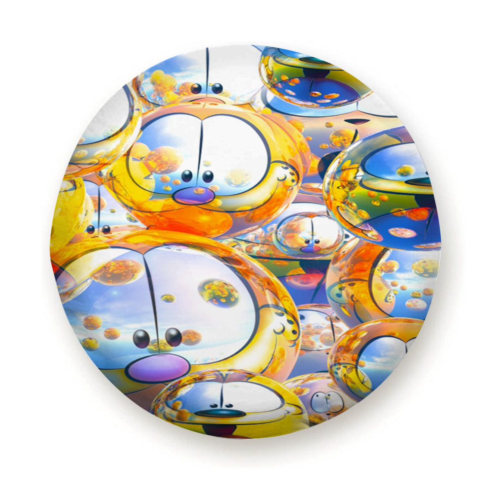 Garfield Halloween Balloon Tire Cover