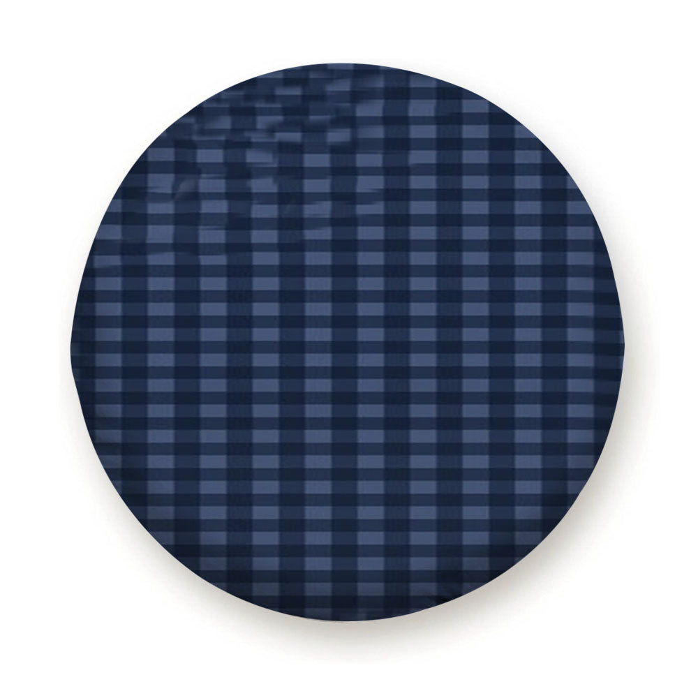 Gingham Plaid Pattern Tire Cover