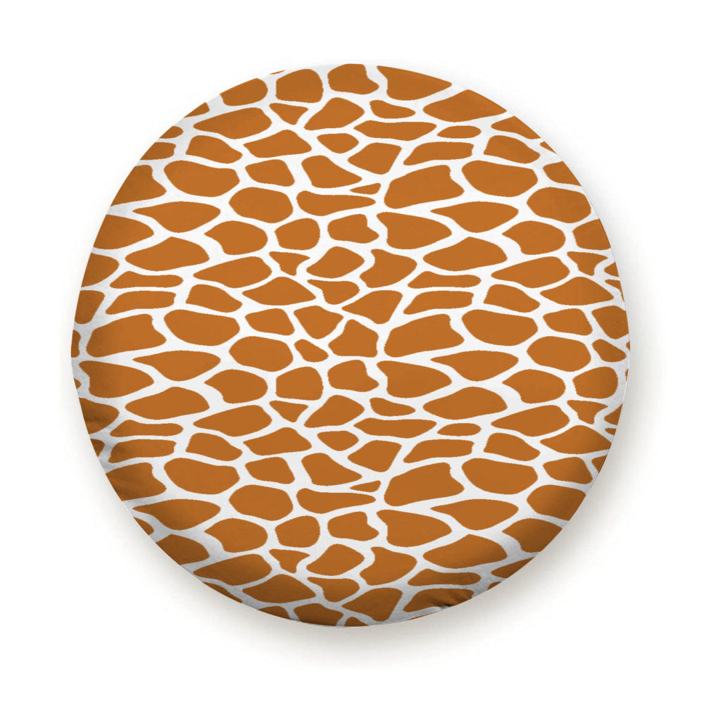 Giraffe Skin Seamless Pattern Tire Cover