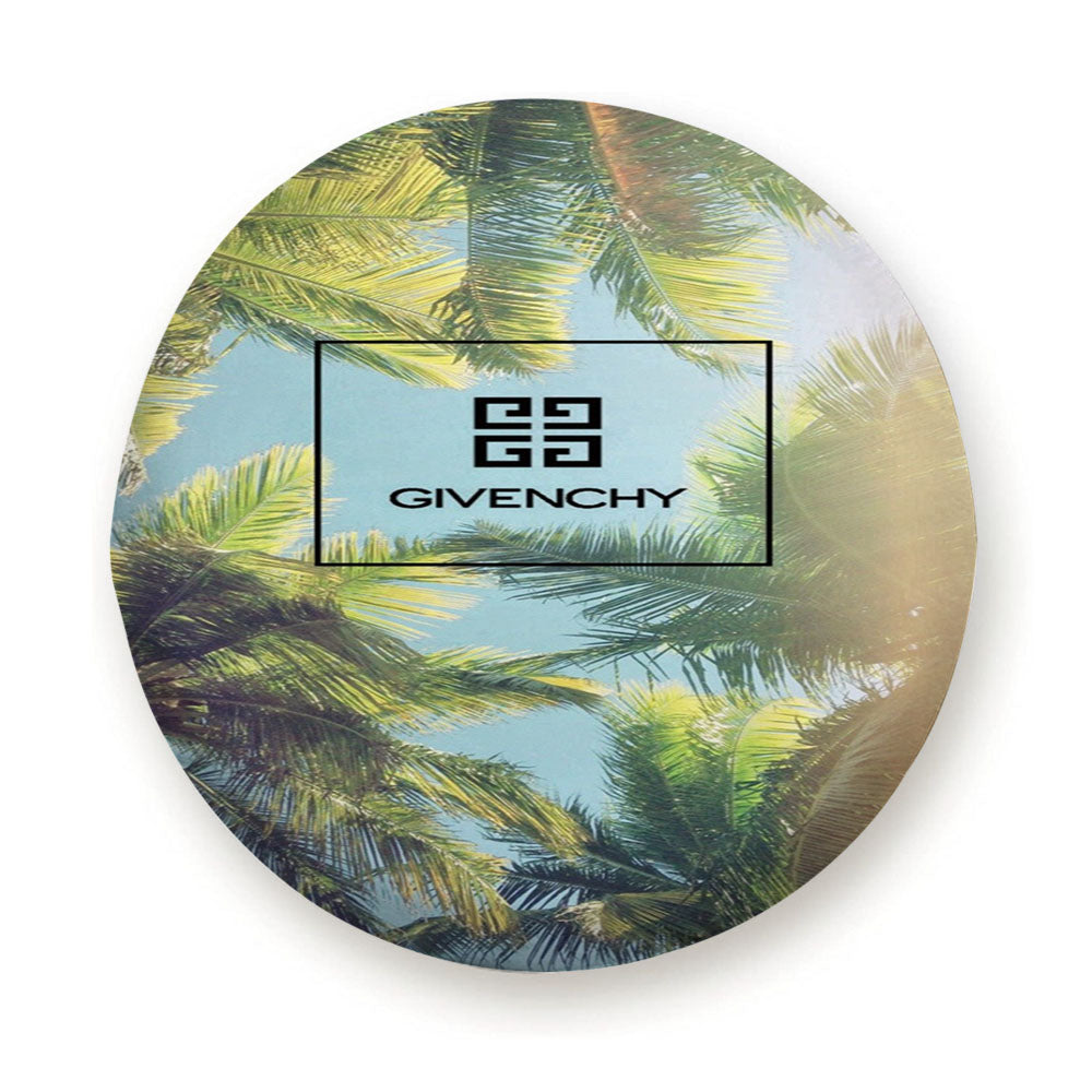 Givenchy Palm Tree Wallpaper Tire Cover