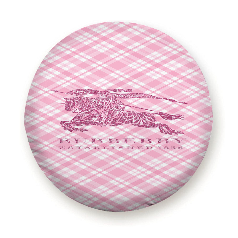 Glitter Burberry Established 1856 Tire Cover